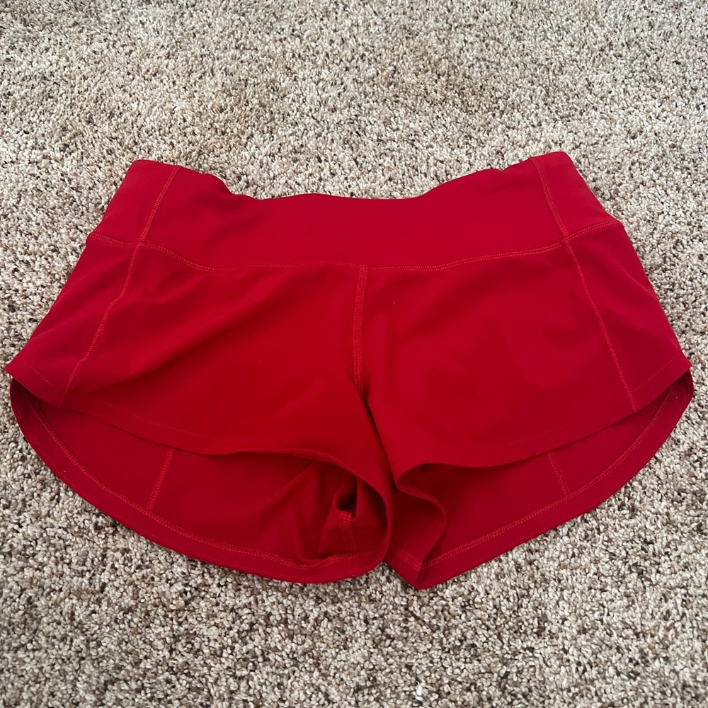 Lululemon Speed up size 2 shorts